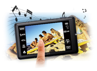 Sony Cyber-shot Pantalla Touchscreen 