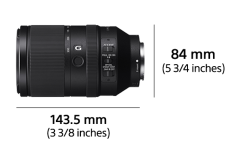 FE 70-300mm F4.5-5.6 G OSS | SEL70300G | Sony Chile
