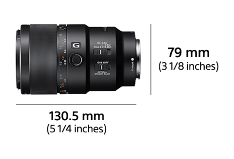 FE 90 mm F2.8 Macro G OSS | SEL90M28G | Sony Chile
